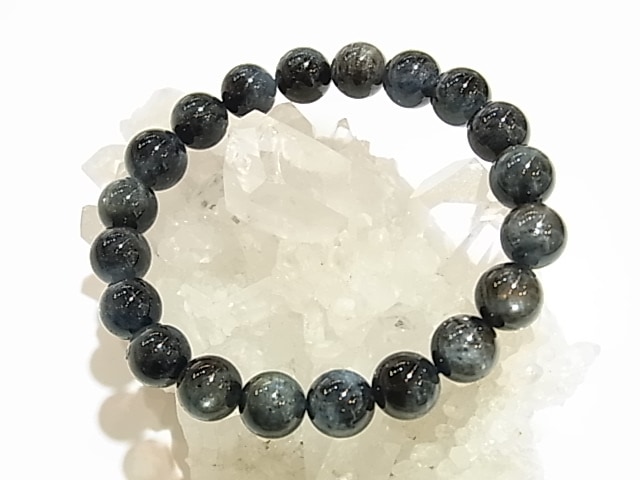 高品質ブラックアクアマリンブレスレット10.0 ブラックアクアマリンブレスレット ブラックアクアマリン 約10mm