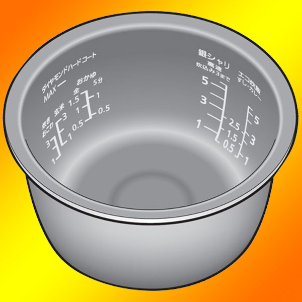 パナソニック Panasonic 炊飯器用 内釜 5.5合(1.0L) 純正品 交換