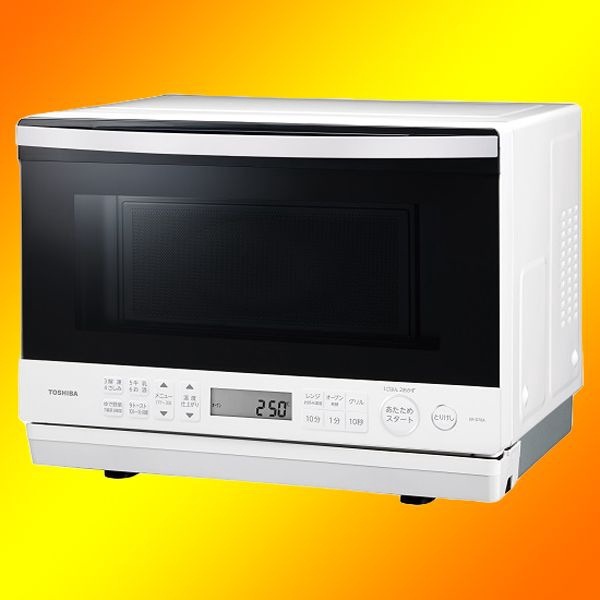TOSHIBA ER-D70A(K) オーブンレンジ 東芝【TOSHIBA】簡易スチームオーブンレンジ 26L グランホワイト