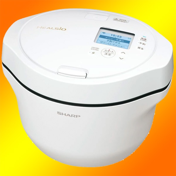 【新品】SHARP ヘルシオ ホットクックKN-HW24H-W ホワイト Amazon | SHARP ヘルシオ ホットクック KN-HW24H-W（プレミアム