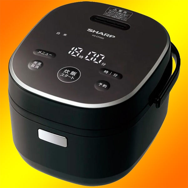 炊飯器 マイコン炊飯ジャー 3合炊き シャープ 2020年製 KS-CF05C