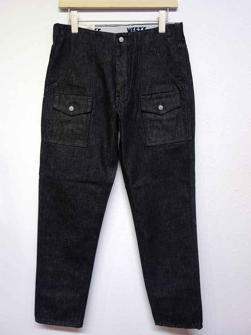 westoveralls ウエストオーバーオールズ 801s ブラックblack WESTOVERALLS / ウエストオーバーオールズ | 5 POCKET DENIM