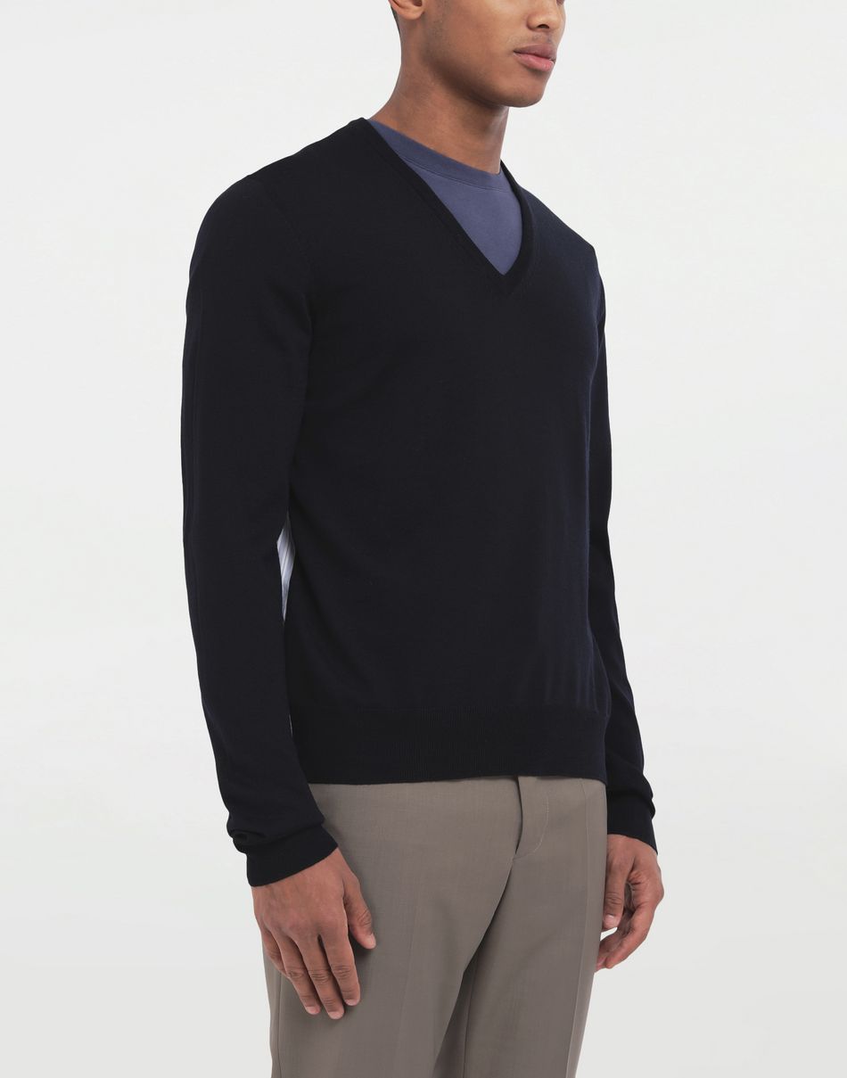 MAISON MARGIELA SPLICED KNIT (NAVY) S50HA0941/ メゾン