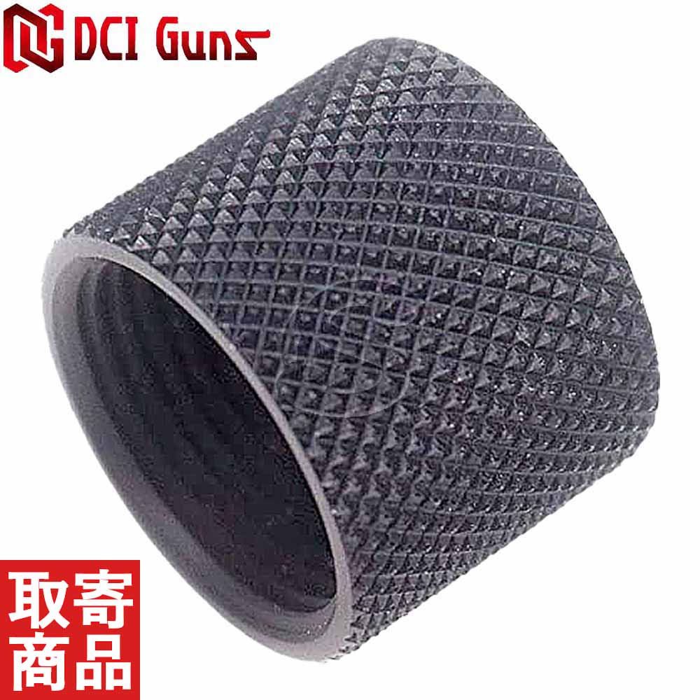 M11正ネジ-M14逆ネジ変換アダプター専用マズルプロテクター BK