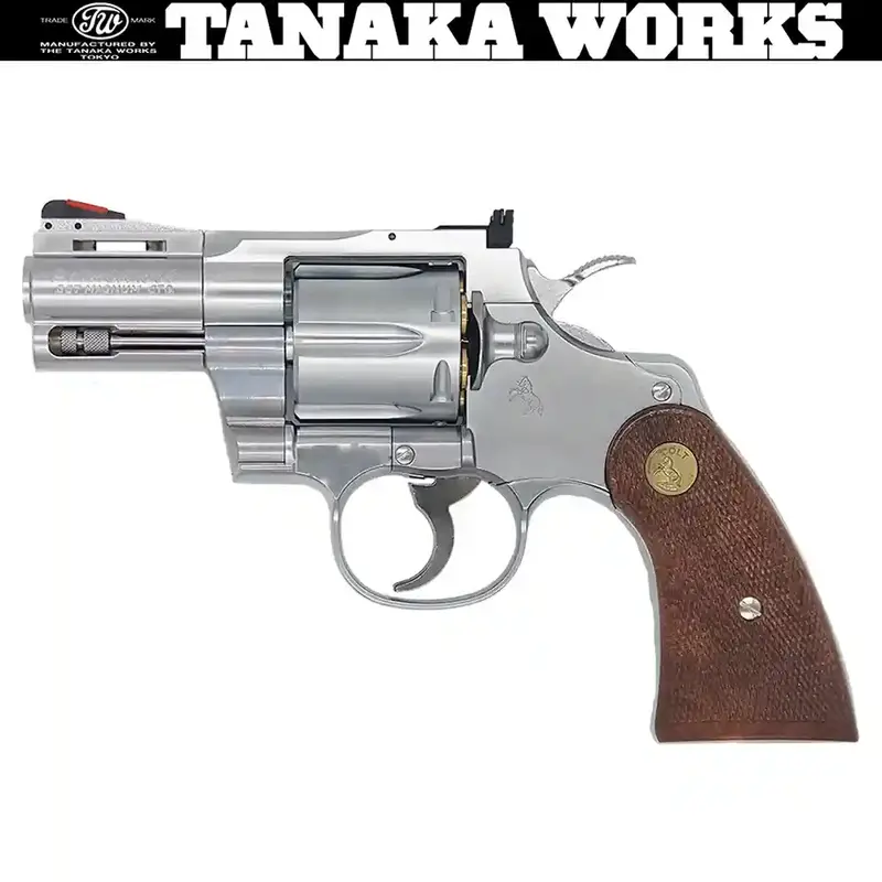 タナカ コルトパイソン357マグナム モデルガン モデルガン コルト パイソン .357マグナム 2.5インチ アール