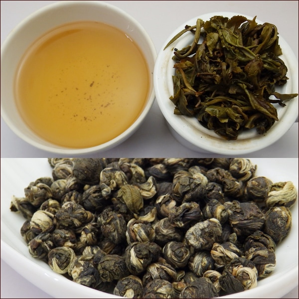 ジャスミン 龍珠茶 200g (50g x 4袋) | 中国茶,リーフティー