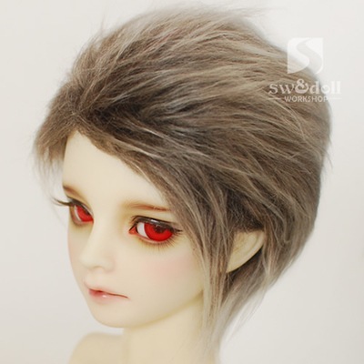 Amazon | 人形 ウイッグ かつら ドール用 1/3 1/6 Bjd SD ドール