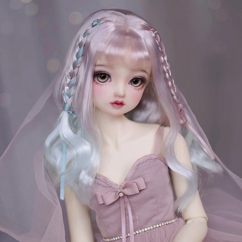 U-4260【mw】幼SD,MSD，SD/DD(頭囲15~24cm)用ウィッグ