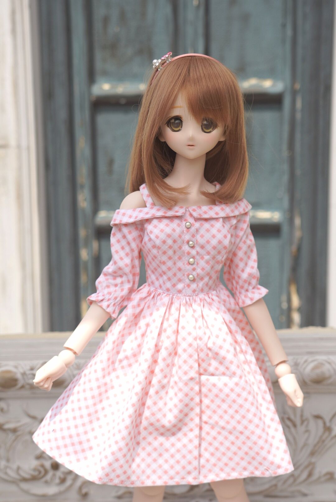 MSD/MDDサイズ ドール用 ワンピース 束ねよ