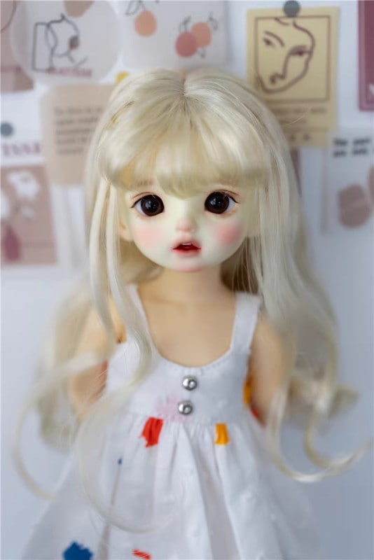 U-4446【KAKA】1/6ドール(頭囲15~17cm)用ウィッグ | ◇ドール