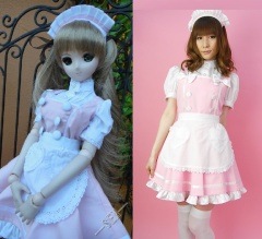 ドール服 DD/SD 秋葉原店舗現品AF0822 | ◇ドール洋服（種類別）,メイド服