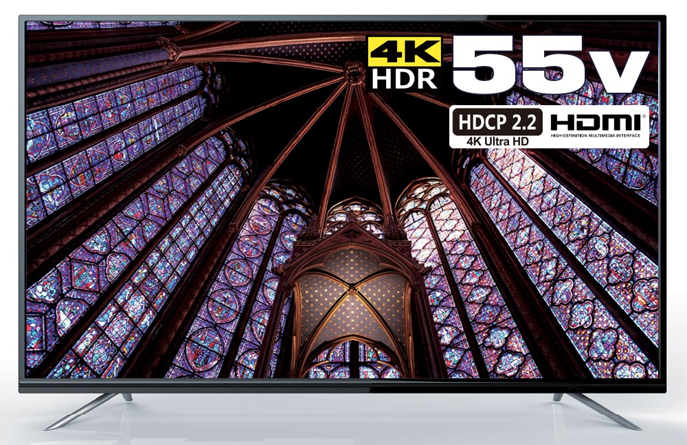 UNITECH 4Kディスプレイ本体 55型 リモコン付き UNITECH 4Kディスプレイ本体 55型 リモコン付き