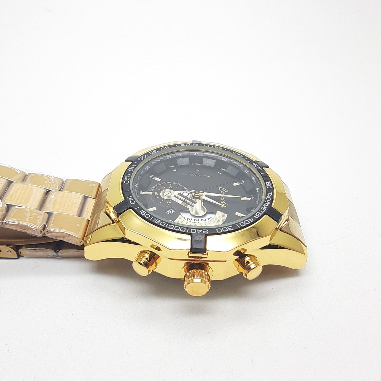 ゴールドカジュアル腕時計 ステンレスバンド 楽天市場】ステンレス 時計 ベルト 時計ベルト 腕時計ベルト 時計