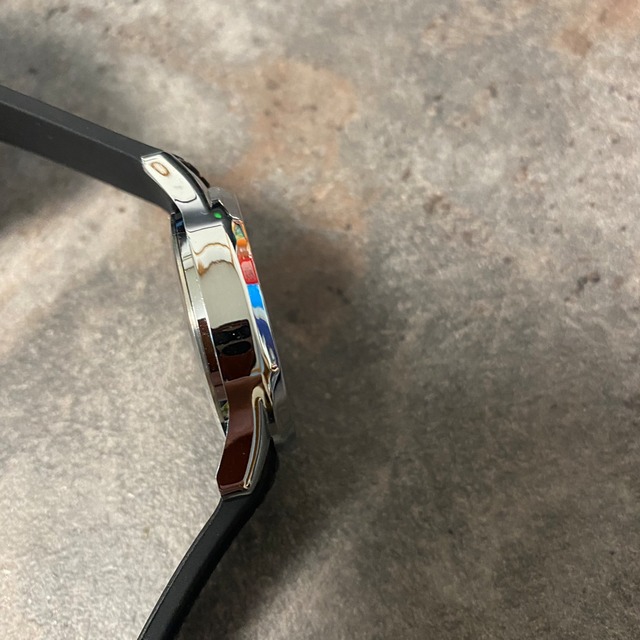 t26 箱付き 新品 SHIRLEY BEE 高級感メンズ腕時計 ブルー 820 RP10-006 Tourist 004シリーズ メンズ腕時計 ソーラー