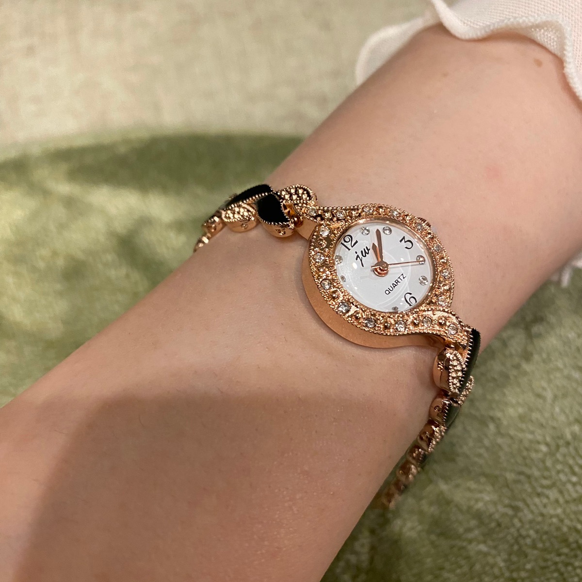 マジョリカ　18k ELECTROPLATED レディース　腕時計 マジョリカ 18k ELECTROPLATED レディース 腕時計