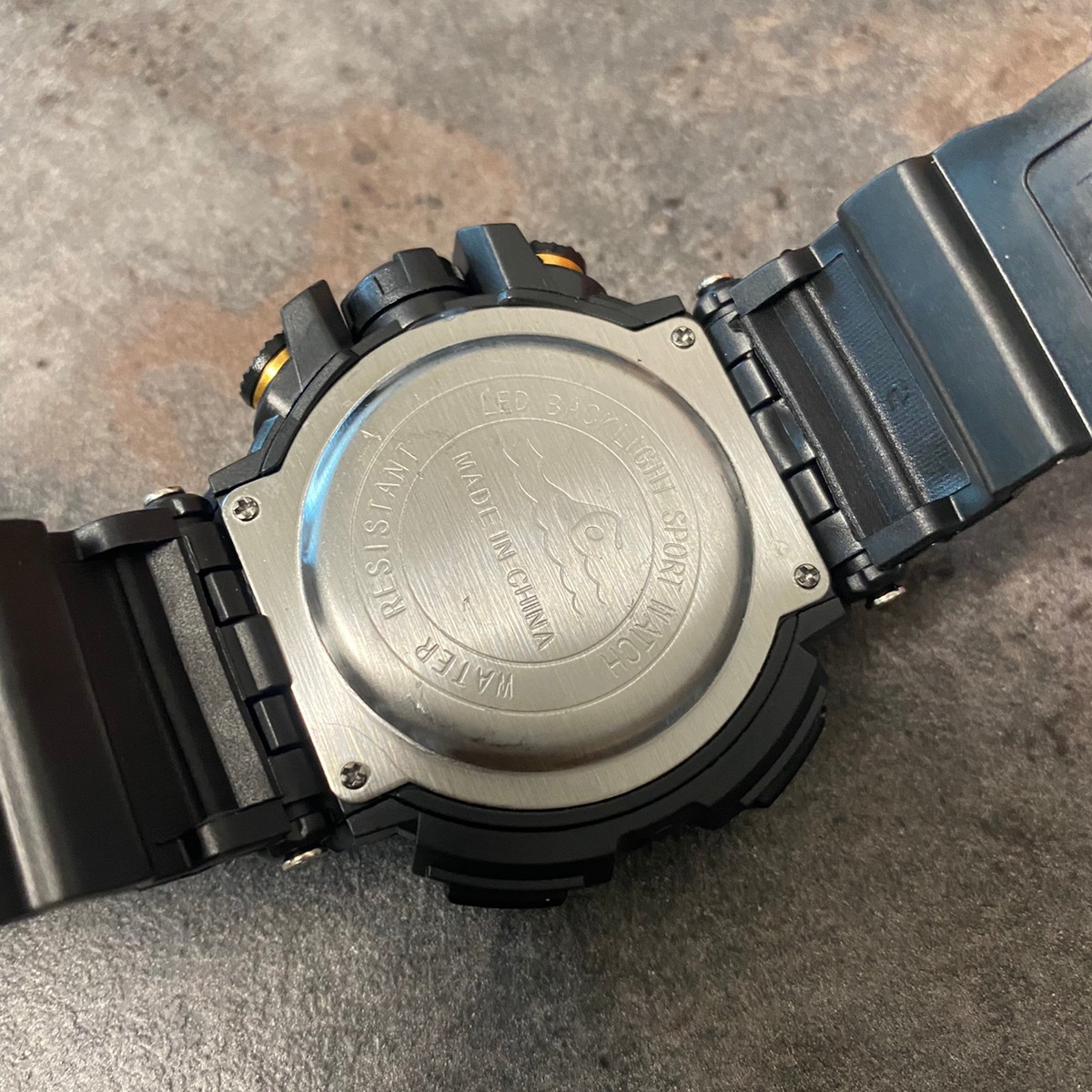 SOMA デジタル腕時計 ブラック/ゴールド G-SHOCK デジタル腕時計 ブラック/ゴールド - メルカリ