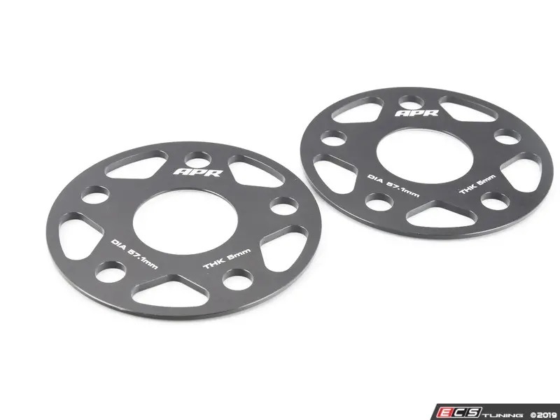 【超特価sale開催】  APR ホイールスペーサー 5mm 2枚set (Golf5,6,7等 ：PCD112-5H パーツ
