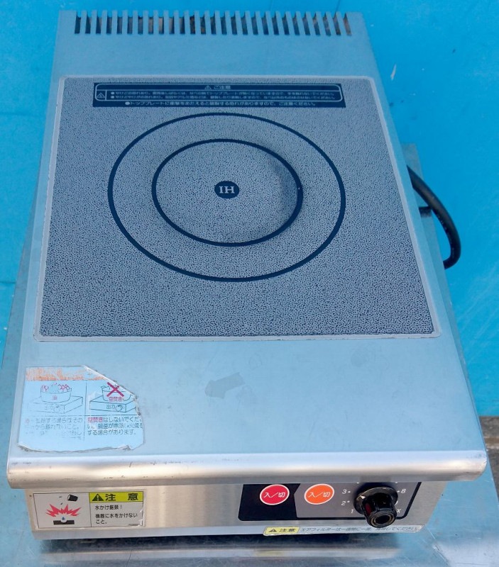 タニコー　IHコンロ　TIC-2CP　小型卓上タイプ　1口　単相200V 業務用 タニコーIHコンロTIC-2CP小型卓上タイプ1口単相200V 業務用