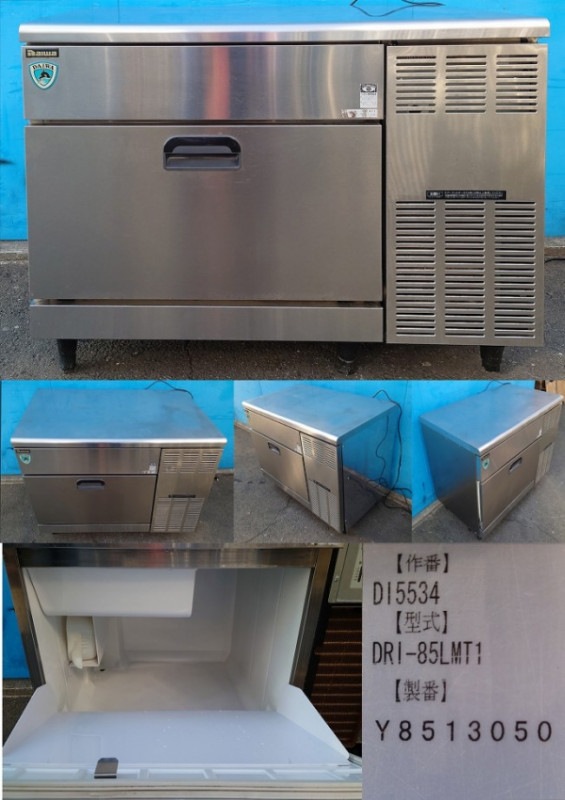 全自動製氷機 85kg 100ｖ ダイワ　DRI-85LMT1 全自動製氷機 85kg 100v 50/60hz ダイワ DRI-85LMT1 | 中古