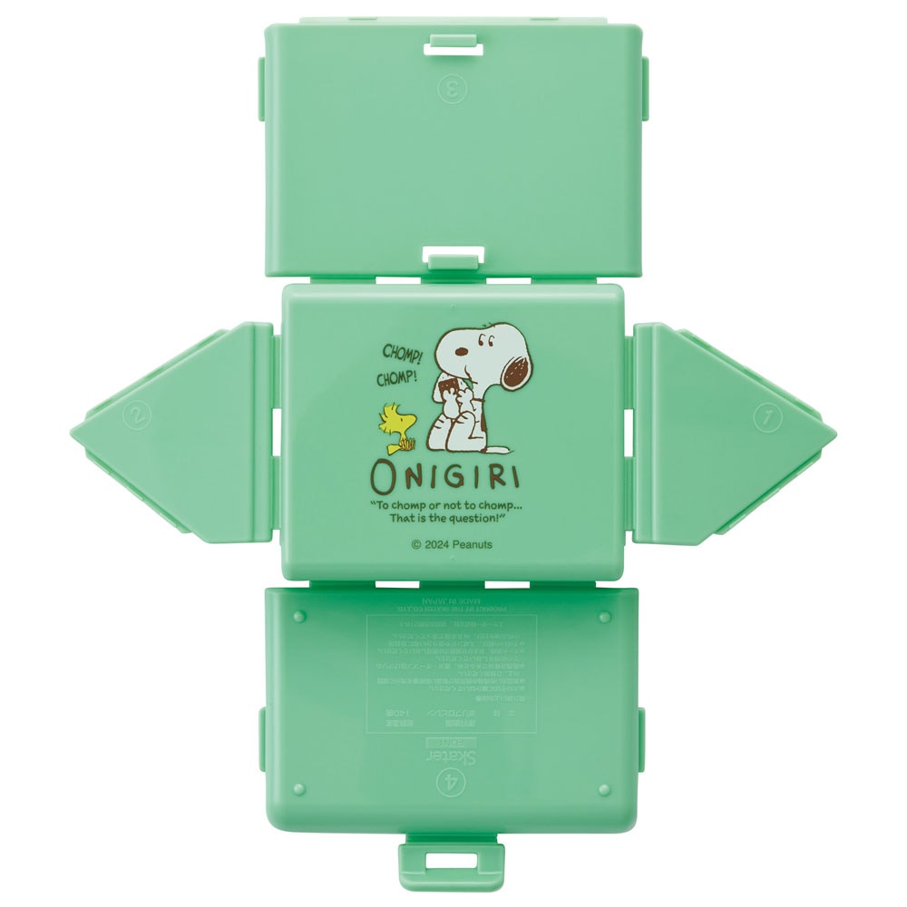 678998 FON1AG~折りたたみおにぎりケース スヌーピー（おにぎり