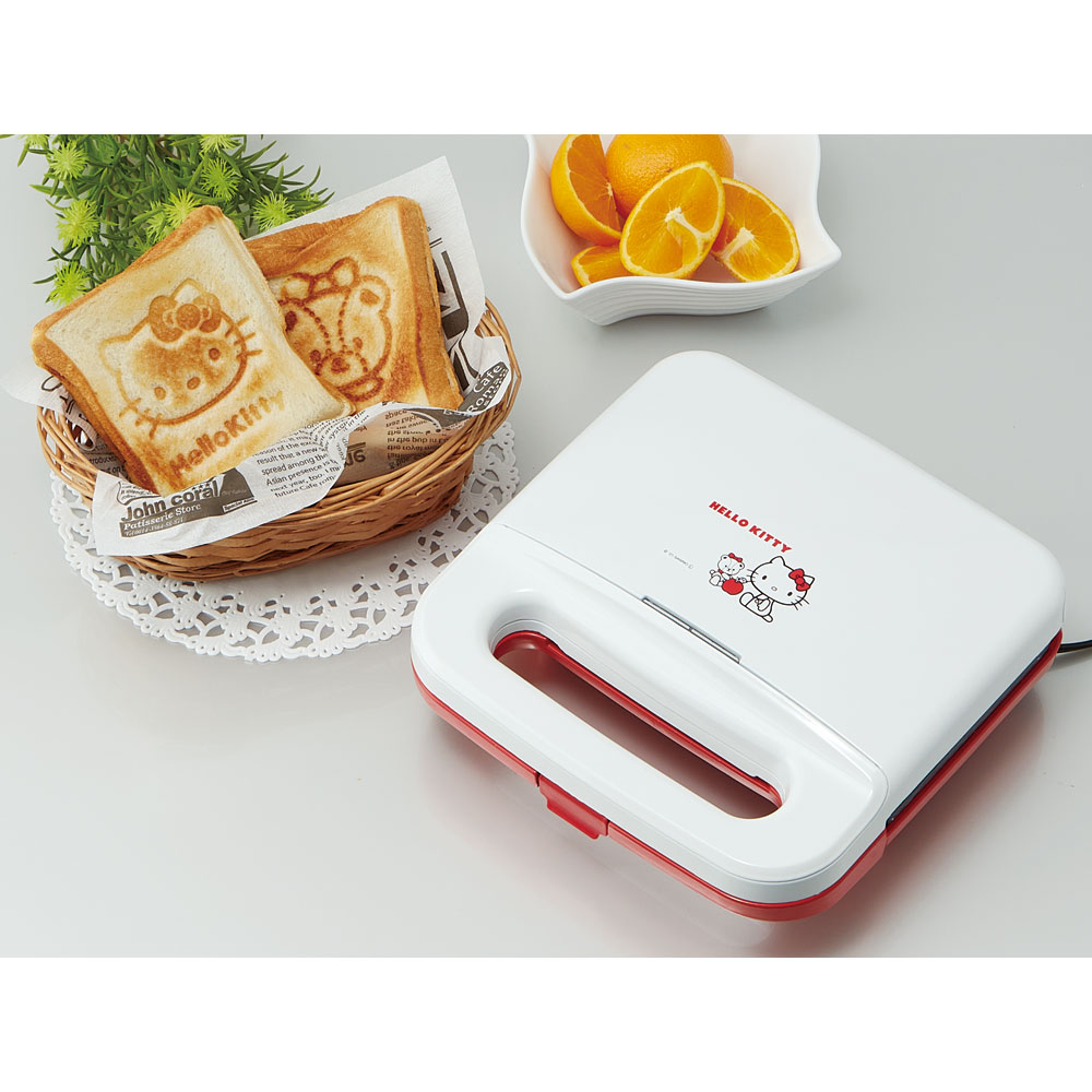 【値下げ】超稀少品サンリオ ハローキティ 非売品 ホットサンドメーカー 566905 EHS1~ホットサンド メーカー ダブル ハローキティ