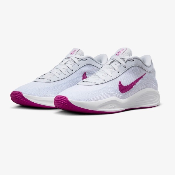 Nike バスケットボールシューズ ホワイト/パープル GTカトーアカデミー バスケットボール,バスケットボールシューズ・バッシュ,ナイキ