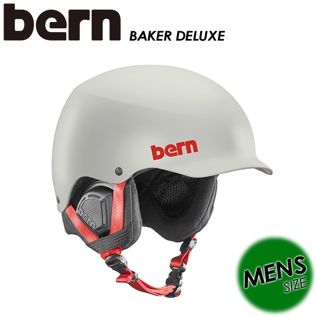 バーン 【bern】 【BAKER DELUXE】メンズ 男性用 SM24BSLGR ヘルメット / スキー / スノーボード / スケートボード /  自転車 SA-LE-SPRAY