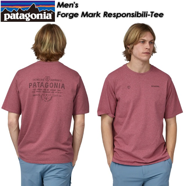 【Patagonia】フォージ マーク レスポンシビリ Tシャツ メンズ patagonia 新品 パタゴニア Patagonia M's Forge Mark