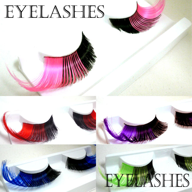 カラーつけまつげ つけまつげ 付けまつげ 色付き 色つき ダンス