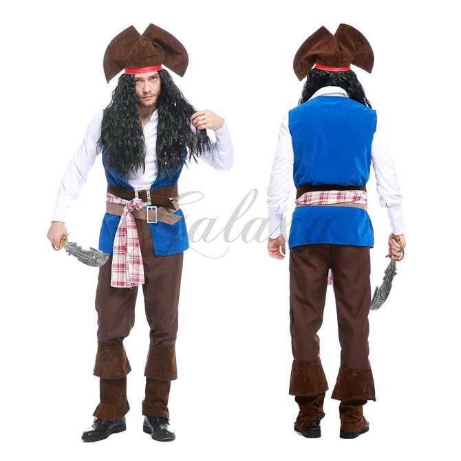 ハロウィン 海賊 パイレーツ カリブ カリビアン 男性用 メンズ