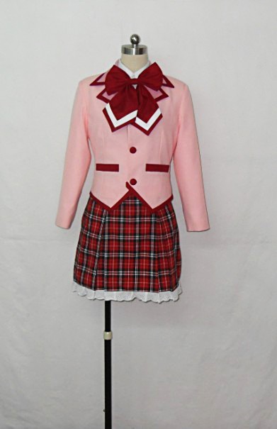 きらりん☆レボリューション 月島きらり  きらレボ コスプレ 衣装 フルセット きらりんレボリューション 月島きらり制服 コスプレ衣装 : 桜淵