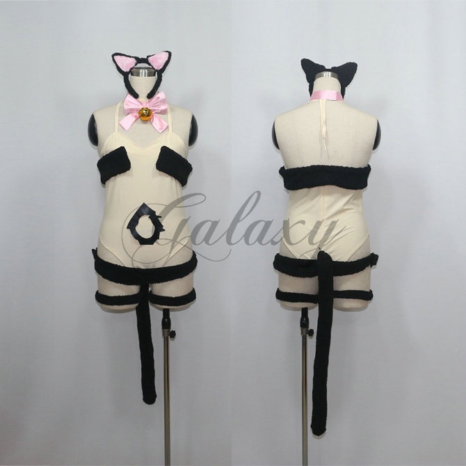 猫猫コスプレ衣装 猫 猫耳 チェシャ猫 猫ガール アニマル しっぽ付きコスプレ衣装