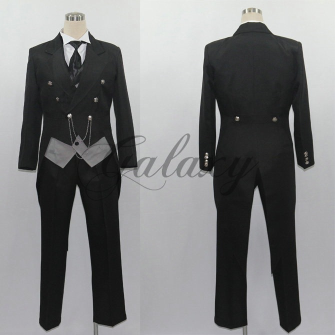 黒執事 セバスチャン・ミカエリス 燕尾服 コスプレ 衣装 cc2029