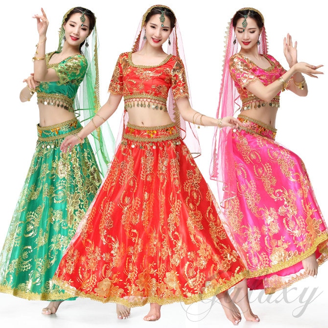 ベリーダンス、ボリウッド、インド舞踊豪華衣装