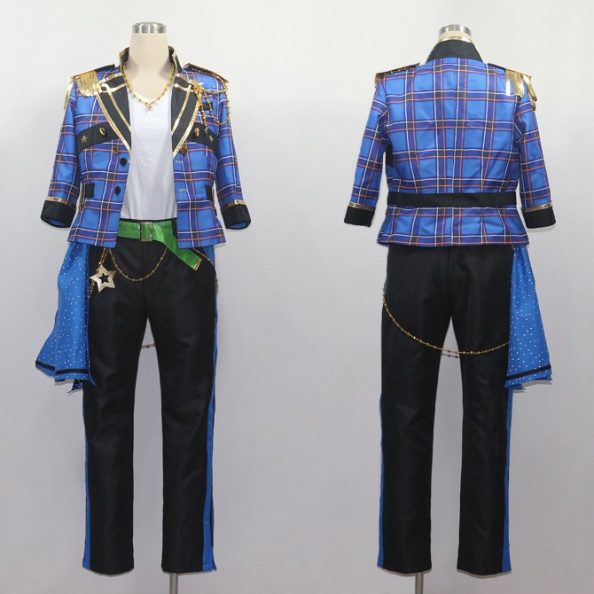 あんスタ　Trickstar　遊木真　新ユニット衣装　コスプレ　Ｍ Amazon | 遊木真&氷鷹北斗風 ユニット衣装ver. コスプレ衣装 (M