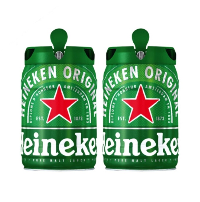 ハイネケン 激安 2本セット Heineken 樽生 ビール 5L 家庭用