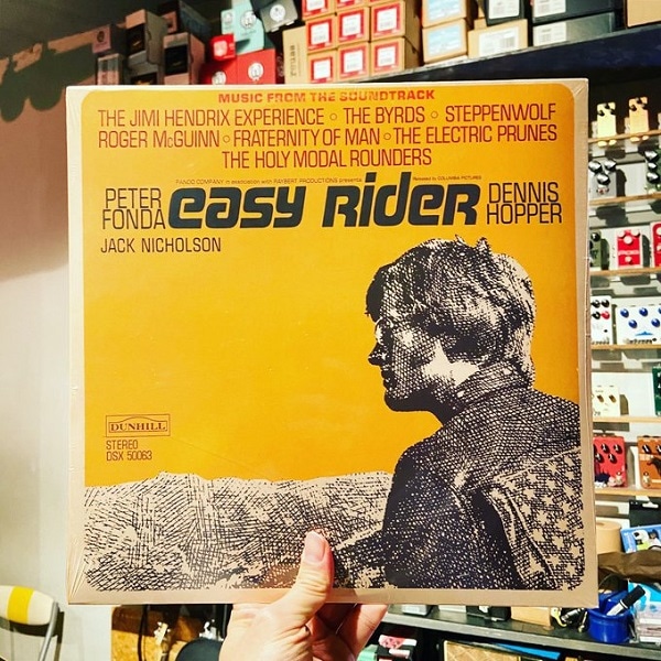 Easy Rider サウンドトラック LPレコード レトロ LPレコード「 Easy Rider イージー・ライダー」 映画音楽