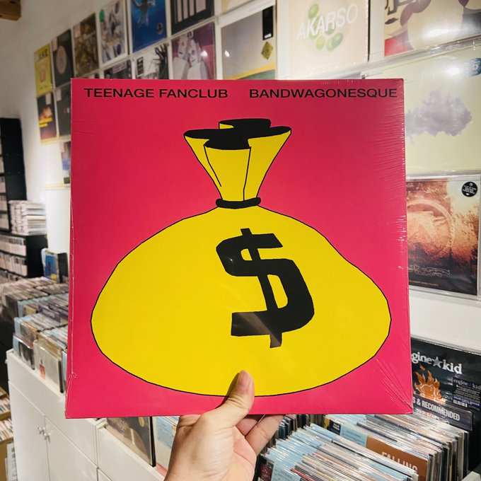 TEENAGE FANCLUB「BANDWAGONESQUE」LP レコード Amazon.com: Bandwagonesque - Transparent Yellow Colored