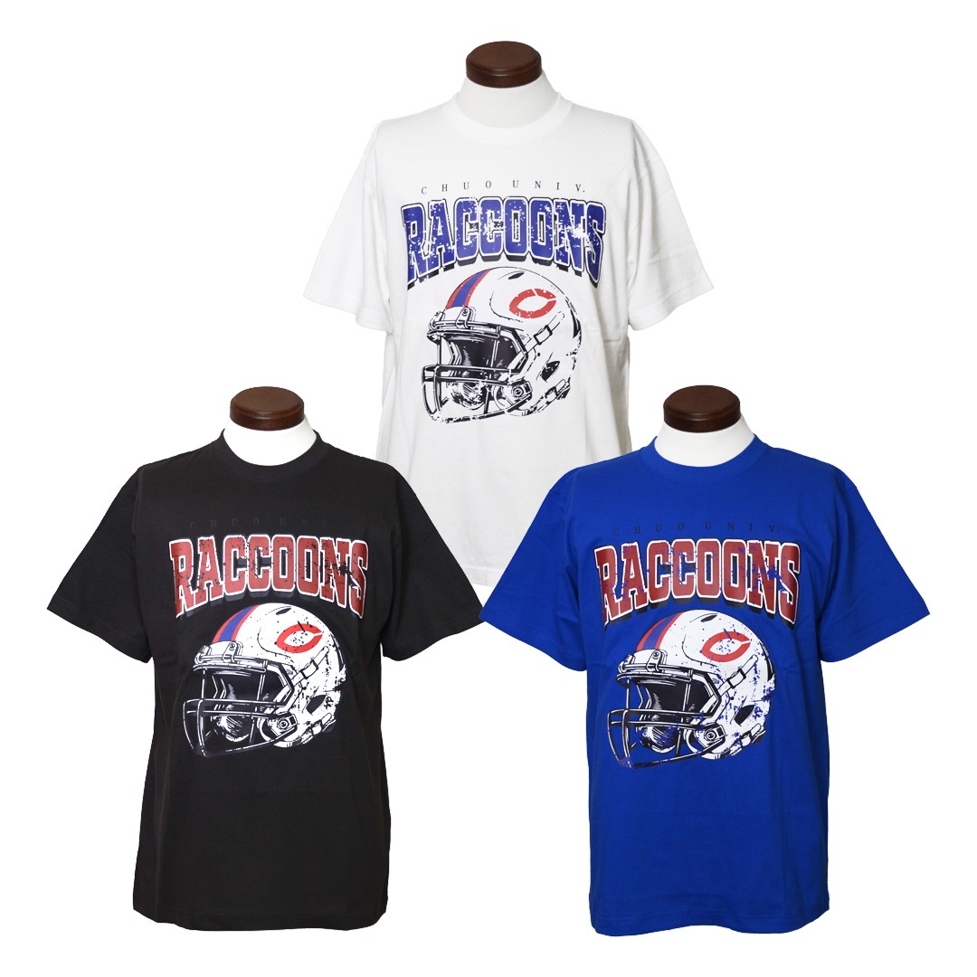 t*s様 中央大学 アメフト部RACCOONS グッズ 練習Tシャツ&公式ポロシ t*s様 中央大学 アメフト部RACCOONS グッズ 練習Tシャツ&公式