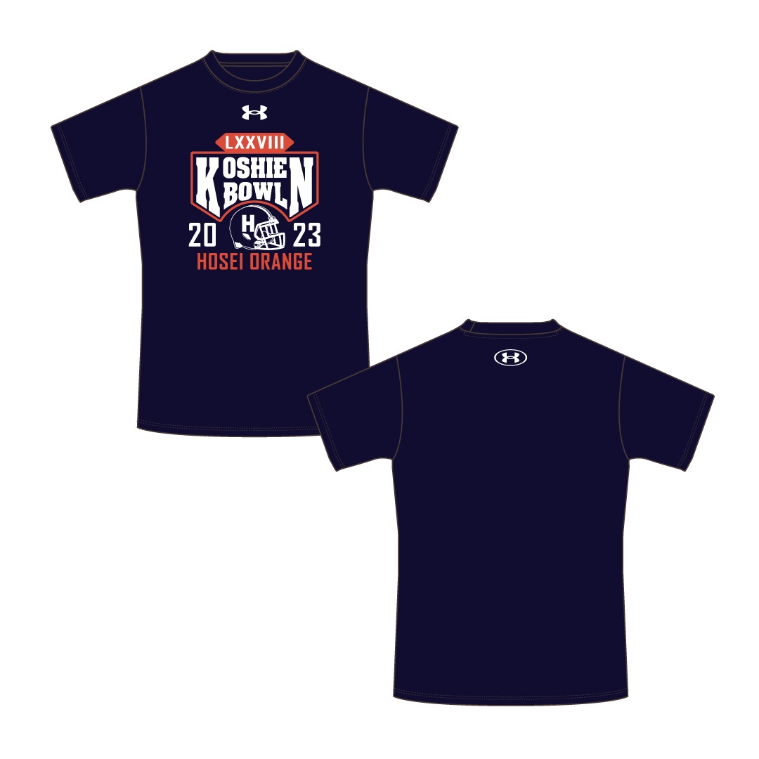 法政大学 アメフト オレンジ ORANGE Tシャツ アンダーアーマー M UNDER