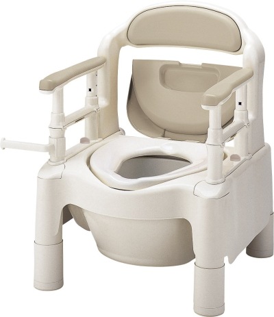 送料込み★未使用/ポータブルトイレ/トイレ処理袋付き/アロン化成/FX-CP アロン化成 ポータブルトイレ FX-CP 補高スペーサーなし