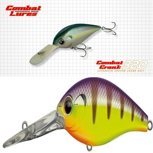 エバーグリーン コンバットクランク320 ♯375 OKチャート