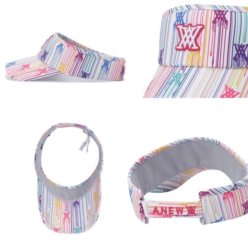 ANEW アニュー (U) COLOR PATTERN VISOR カラーパータンバイザー ユニ  