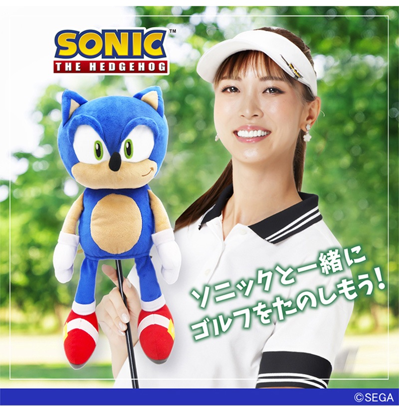 SUPER SONIC HI-BRID DISNEY ヘッドカバー ゴルフボール 2022 リンクス ゴルフ ソニック・ザ・ヘッジホッグ Sonic