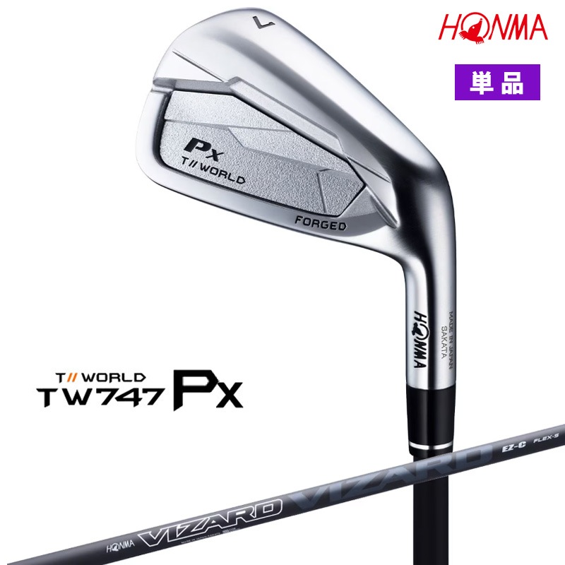 ホンマゴルフ 2024 ツアーワールド Px アイアン(単品) VIZARD EZ