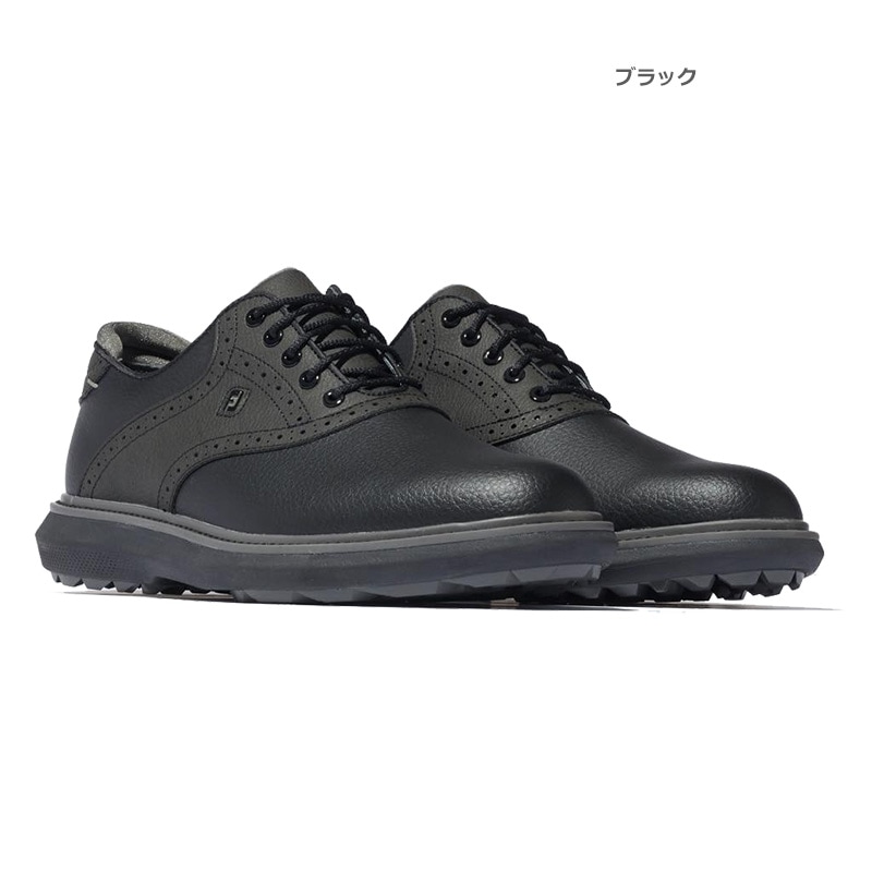 【極美品】FJ FootJoy フットジョイ DRYJOYS ゴルフシューズ 黒 FootJoy フットジョイ ゴルフシューズ FJ トラディションズ