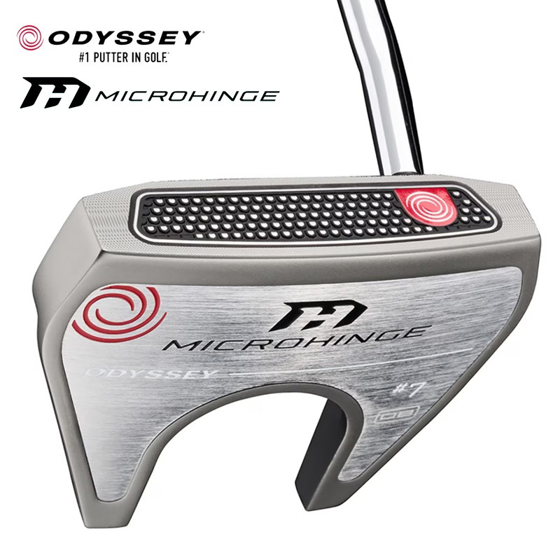美品ODYSSEY パター #7 MICROHINGE マイクロヒンジ2024 オデッセイ 2024 マイクロヒンジ #7 DB パター MICROHINGE