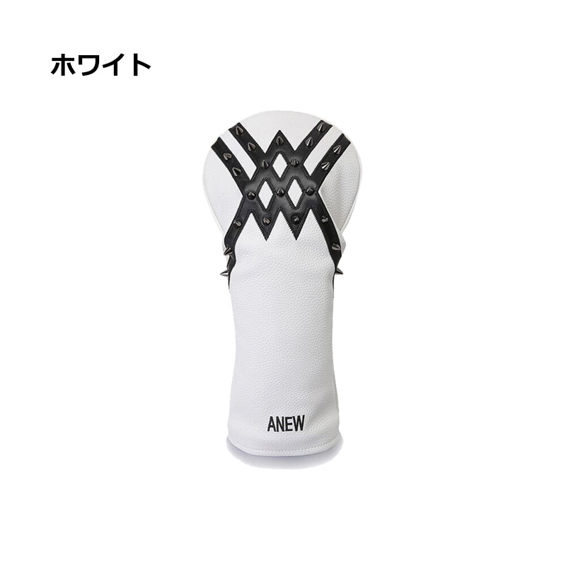 ANEW アニュー Logo Line Stud Driver Cover ゴルフ ロゴライン ANEW アニュー Logo Line Stud Driver Cover ゴルフ ロゴライン