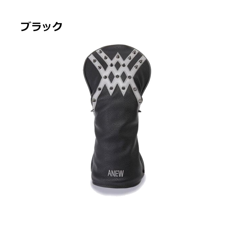 ANEW アニュー Logo Line Stud Driver Cover ゴルフ ロゴライン ANEW アニュー Logo Line Stud Driver Cover ゴルフ ロゴライン