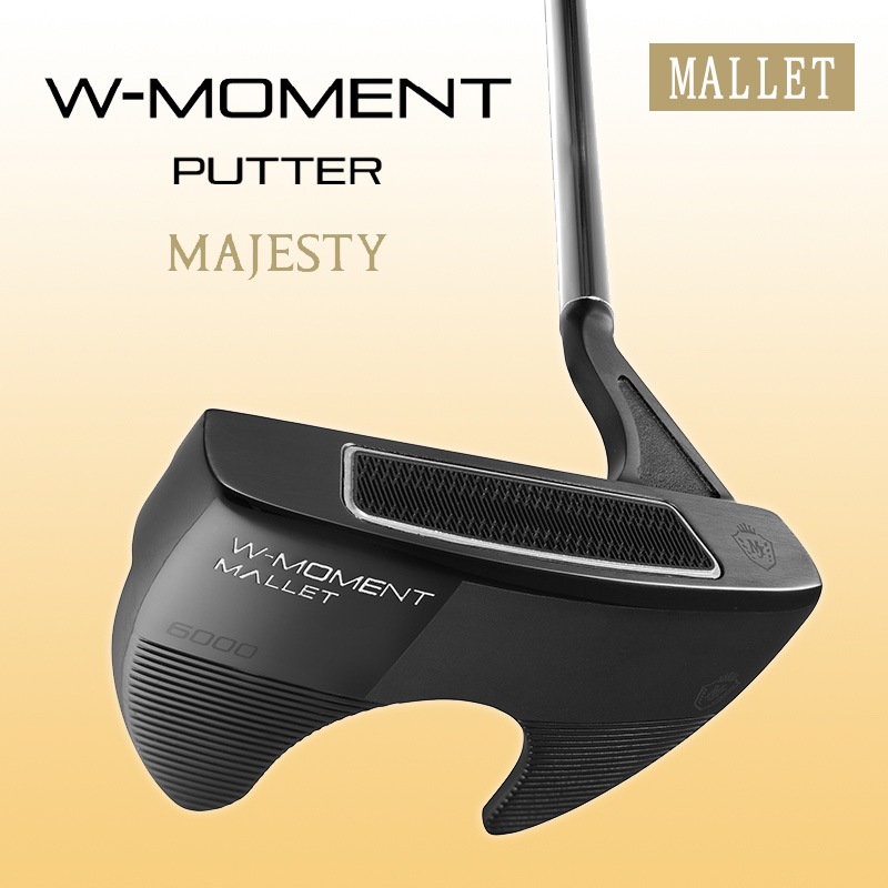 マジェスティゴルフ W-MOMENT パター マレット Mallet 日本正規品 